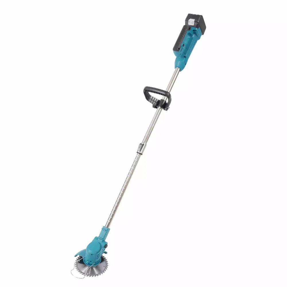 Electric Cordless Grass String Trimmer Lawn Edger Weed Wacker Cutter 2 Battery