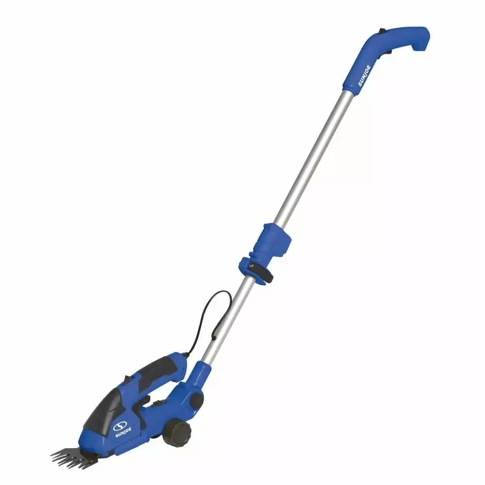 Sun Joe 2--1 Cordless Telescoping Grass Trimmer 7.2 Volt Blue