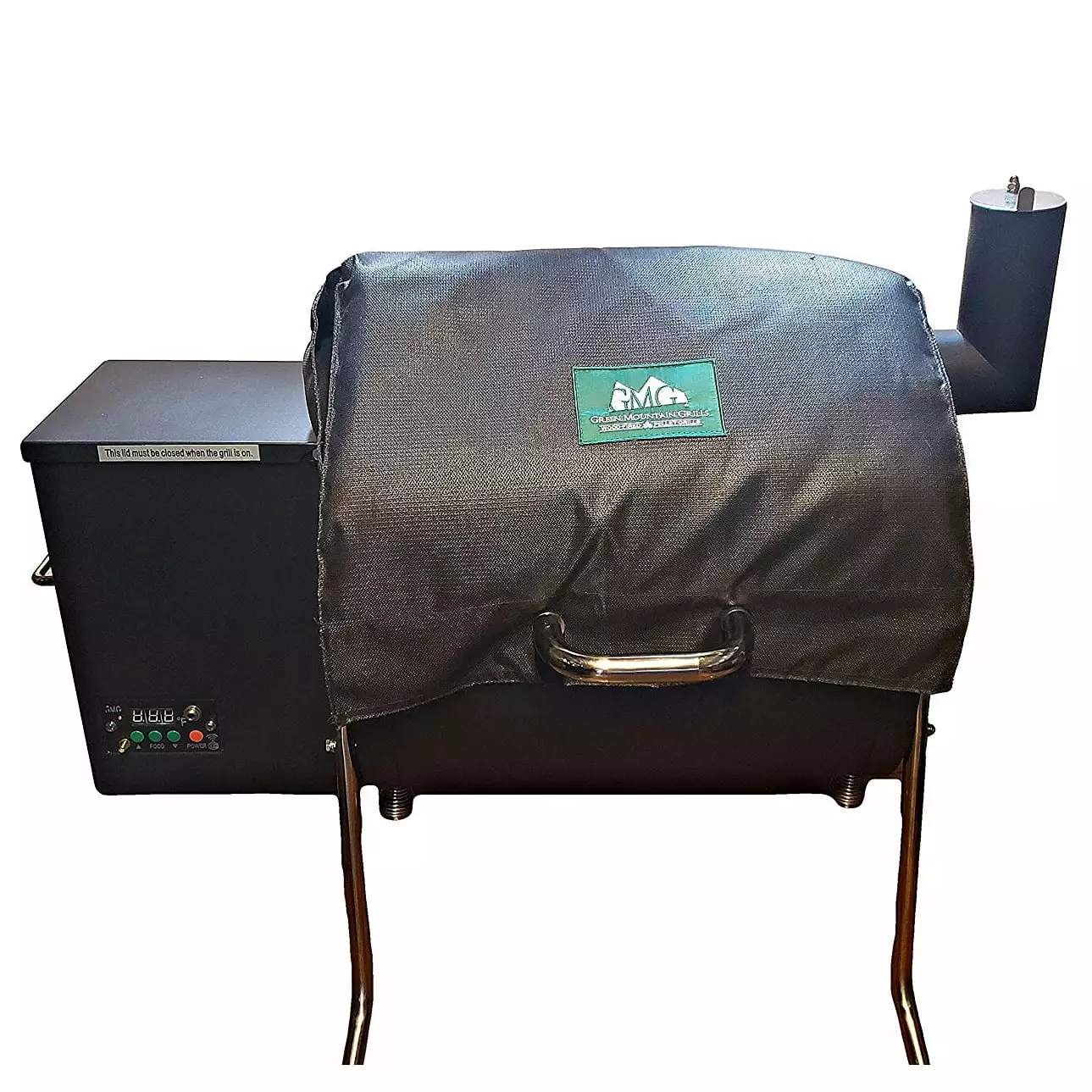 Green Mountain Grills Davy Crockett Insulated Grill Thermal Blanket Model 6012 Black