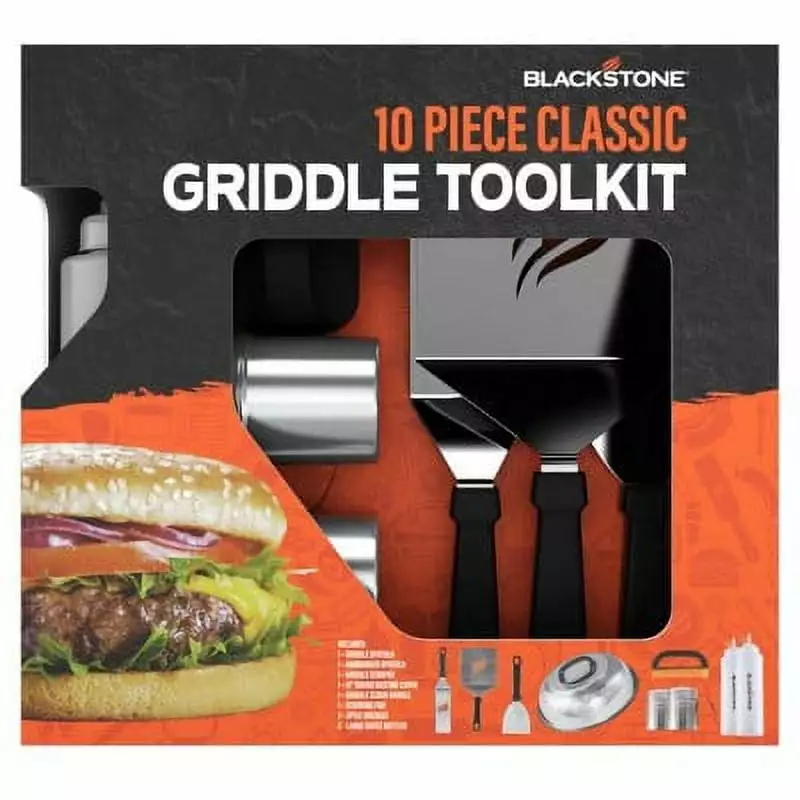 Blackstone 10-Piece Griddle Accessory Kit 13x 15.5x 16 Griddles