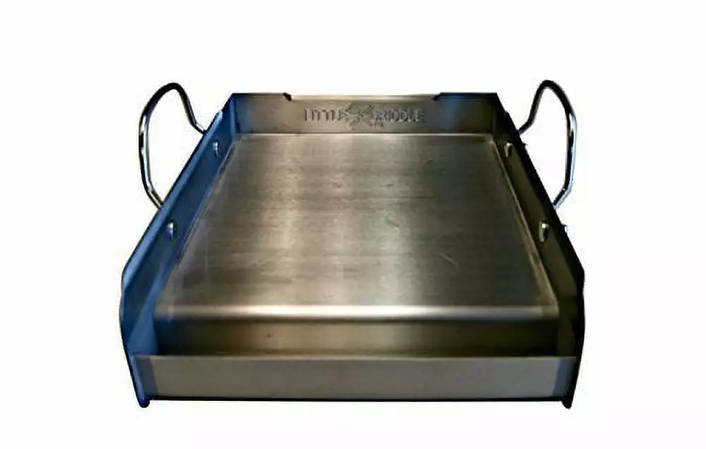Little Griddle GQ120 Half-Size Stainless Steel BBQ Griddle Outdoor Cooking