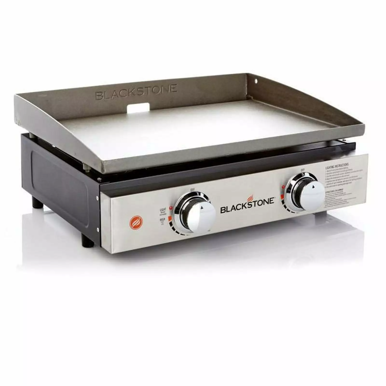 Blackstone 22 Inch Stainless Steel Nonstick Griddle Outdoor Cooking North Atlantic Imports