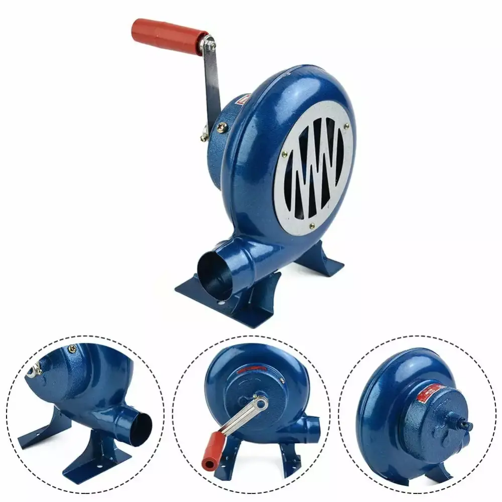 120W Hand Blower Outdoor Barbecue Small Centrifugal Blower Camping Fireplace