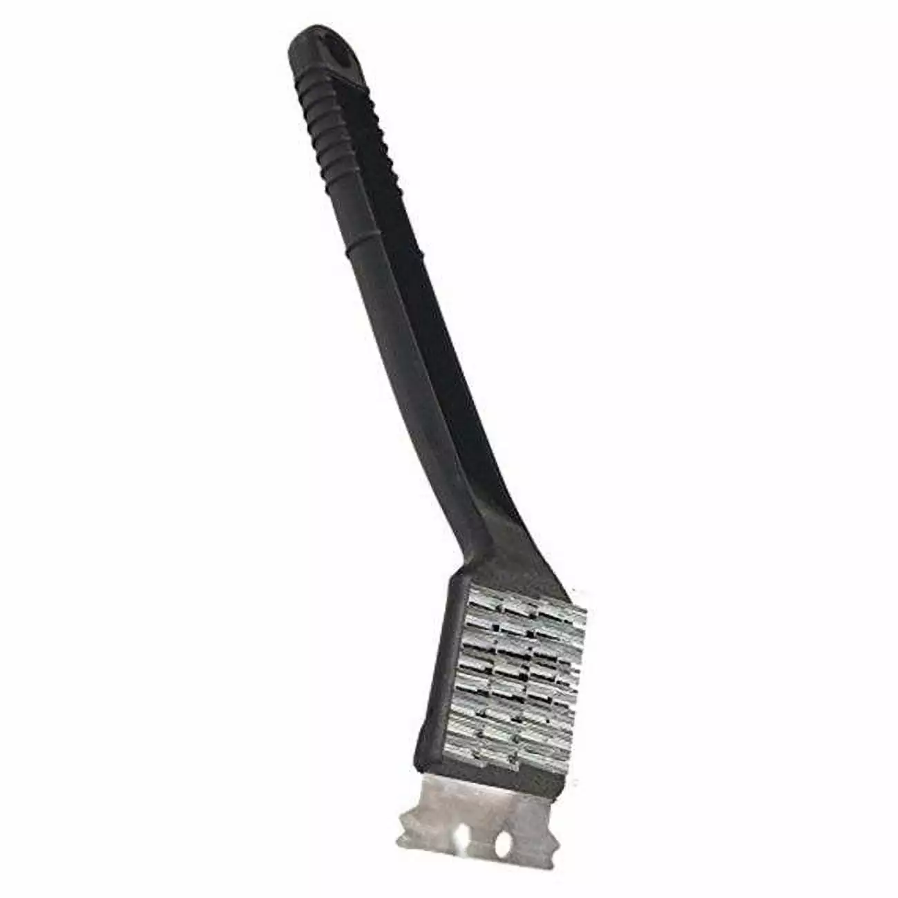 21st Century Products SS Bristle Grill Brush Plastic Handle 12 Long