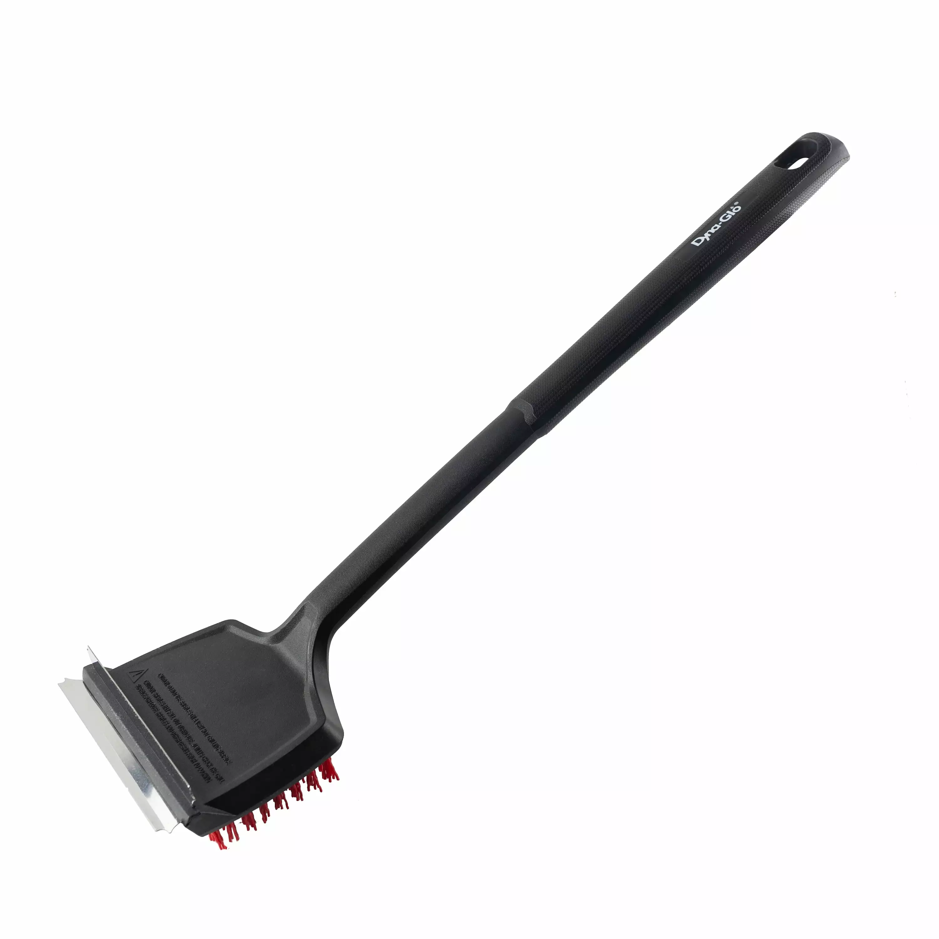18 Flat Top Grill Brush Nylon Bristles and Stainless Steel Scraper Dyna-Glo