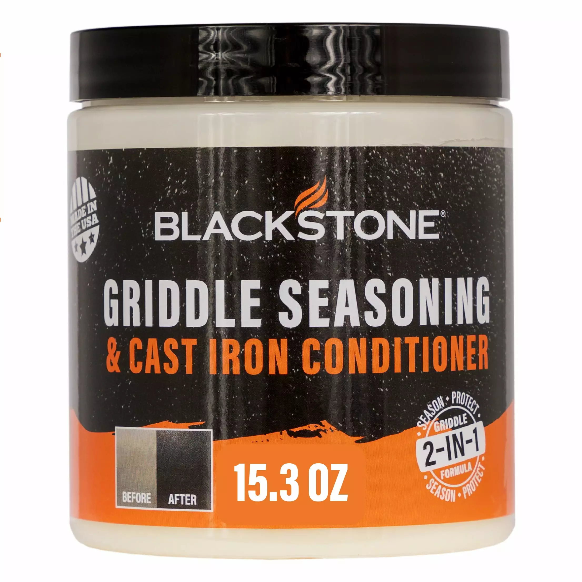 Blackstone 15.3 oz Griddle Seasoning and Cast Iron Conditioner Grill Maintenance