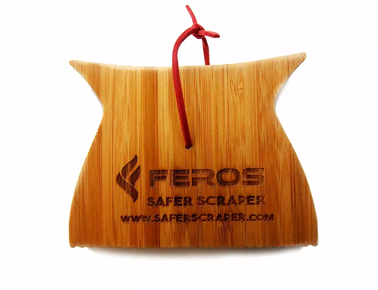 FEROS Protectr Scraper Mini Wood BBQ Wooden Grill Cleaner Small Version Cleans Top AND BETWEEN Barbecue Grates Use to Oil ...