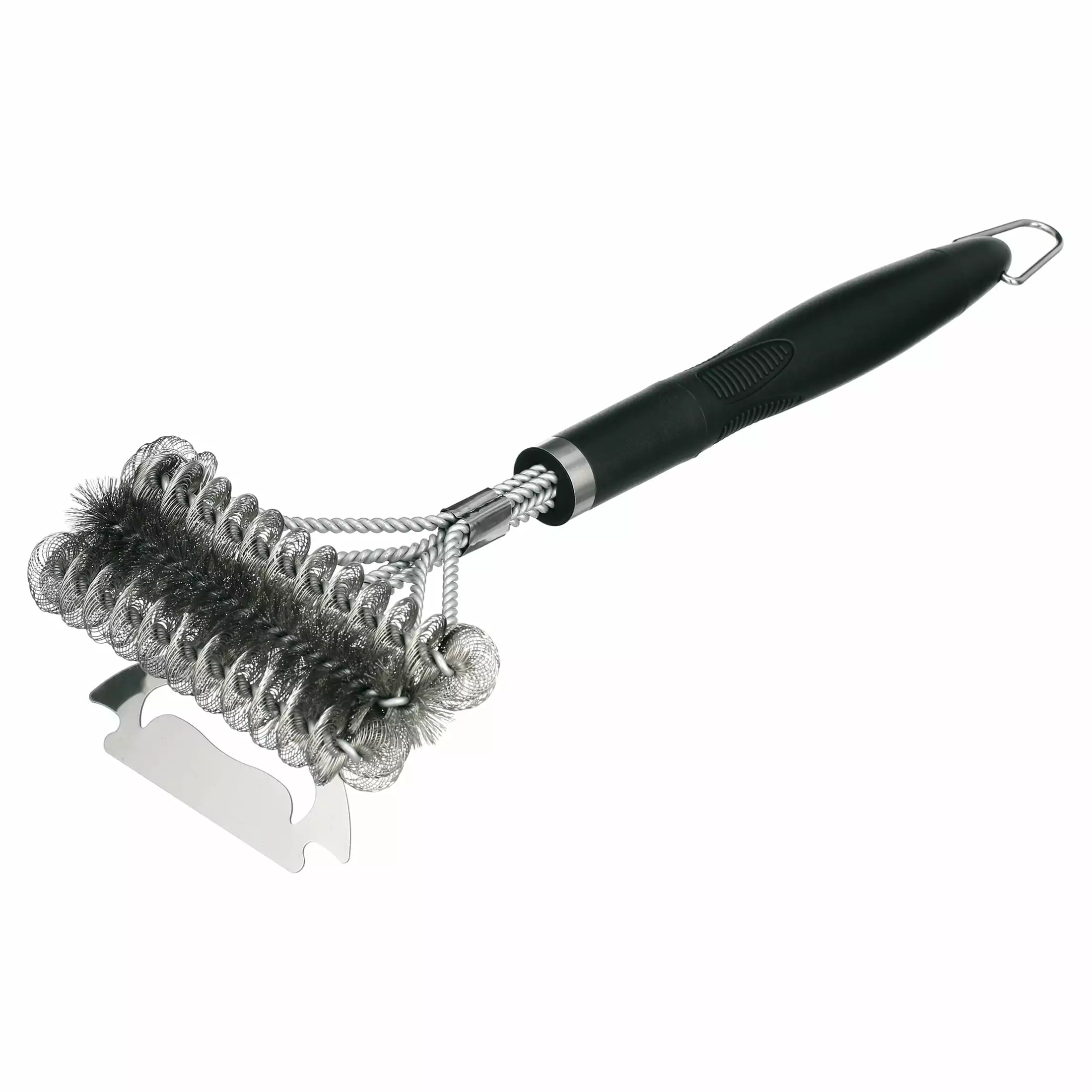 Grill Brush and Scraper Bristle Free and Wire Combined BBQ Brush Gas Porcelain Charcoal Grates GRILLART