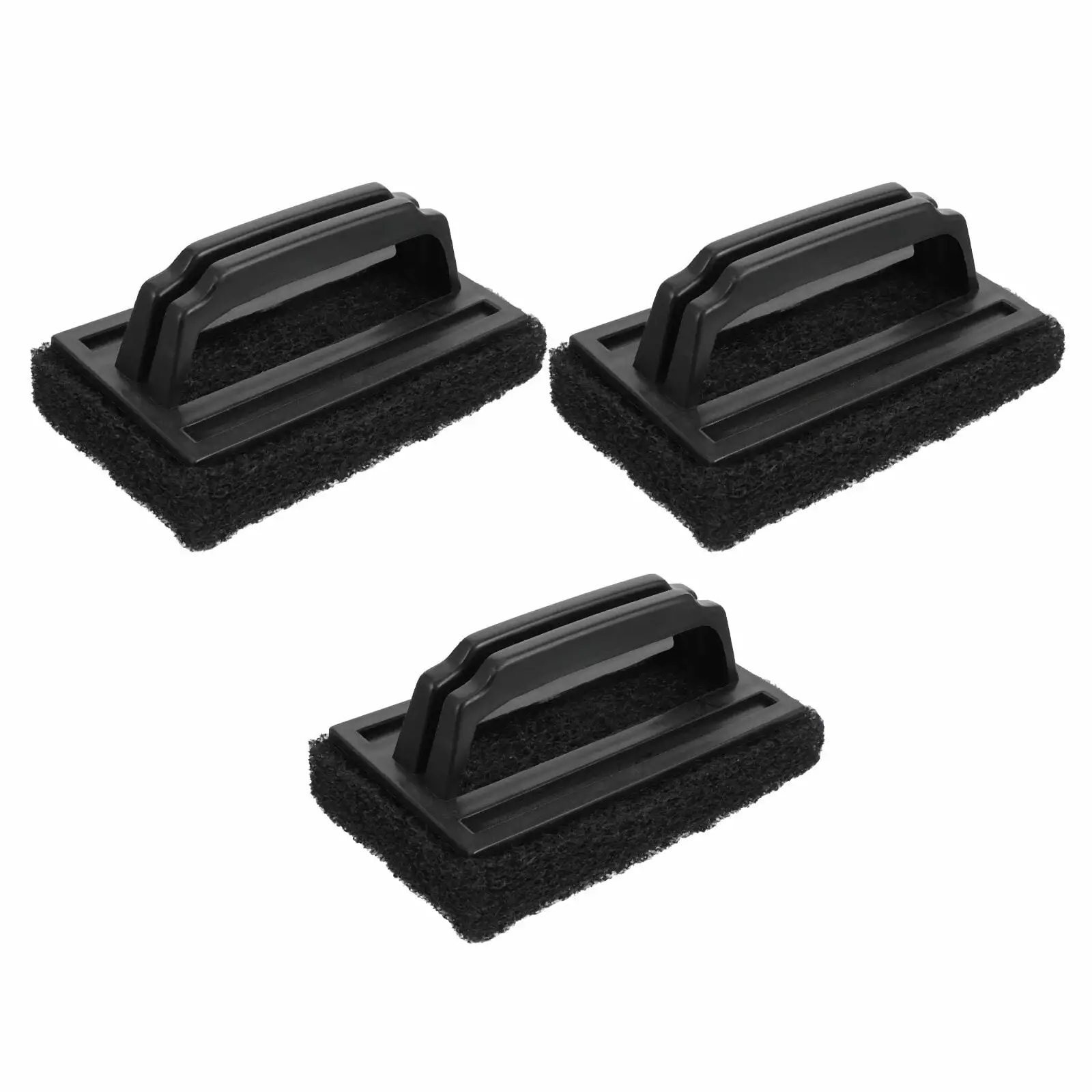 Grill Cleaning BBQ Sponge Cleaner Scraper Oven Griddle Scrub Pads Handheld Frcolor