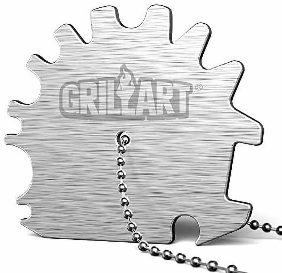 GRILLART Stocking Stuffers Men Grill Scraper Tool Bristle Free Cleaner BBQ