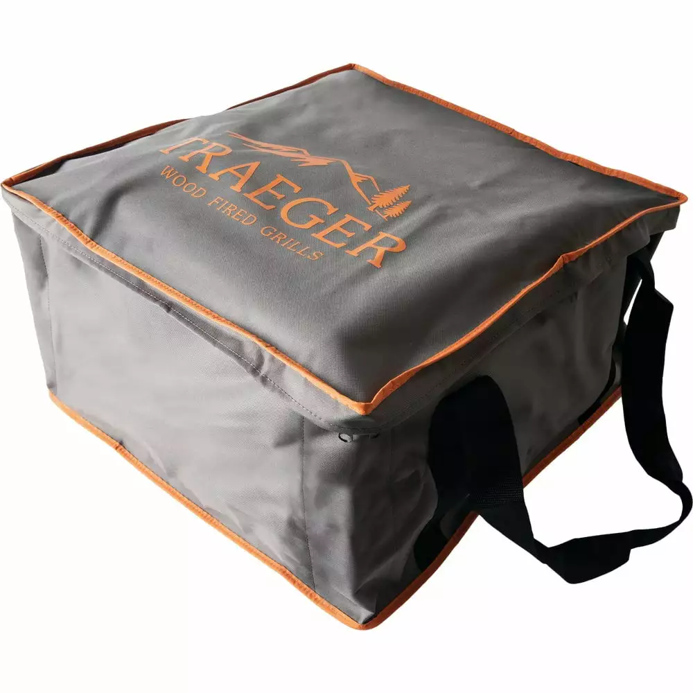 1PACK Traeger 22.5 Inch Heavy-Duty To-Go Bag Cover Scout or Ranger Pellet Grills Traeger Pellet Grills