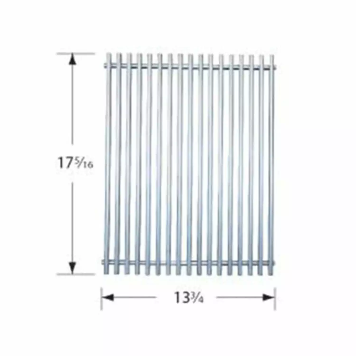 BBQ Grill Synergistic Weber Grills 1 Piece SS Wire Cooking Grate 13 3/4 x 17 5/16 BCP53S31 DIY
