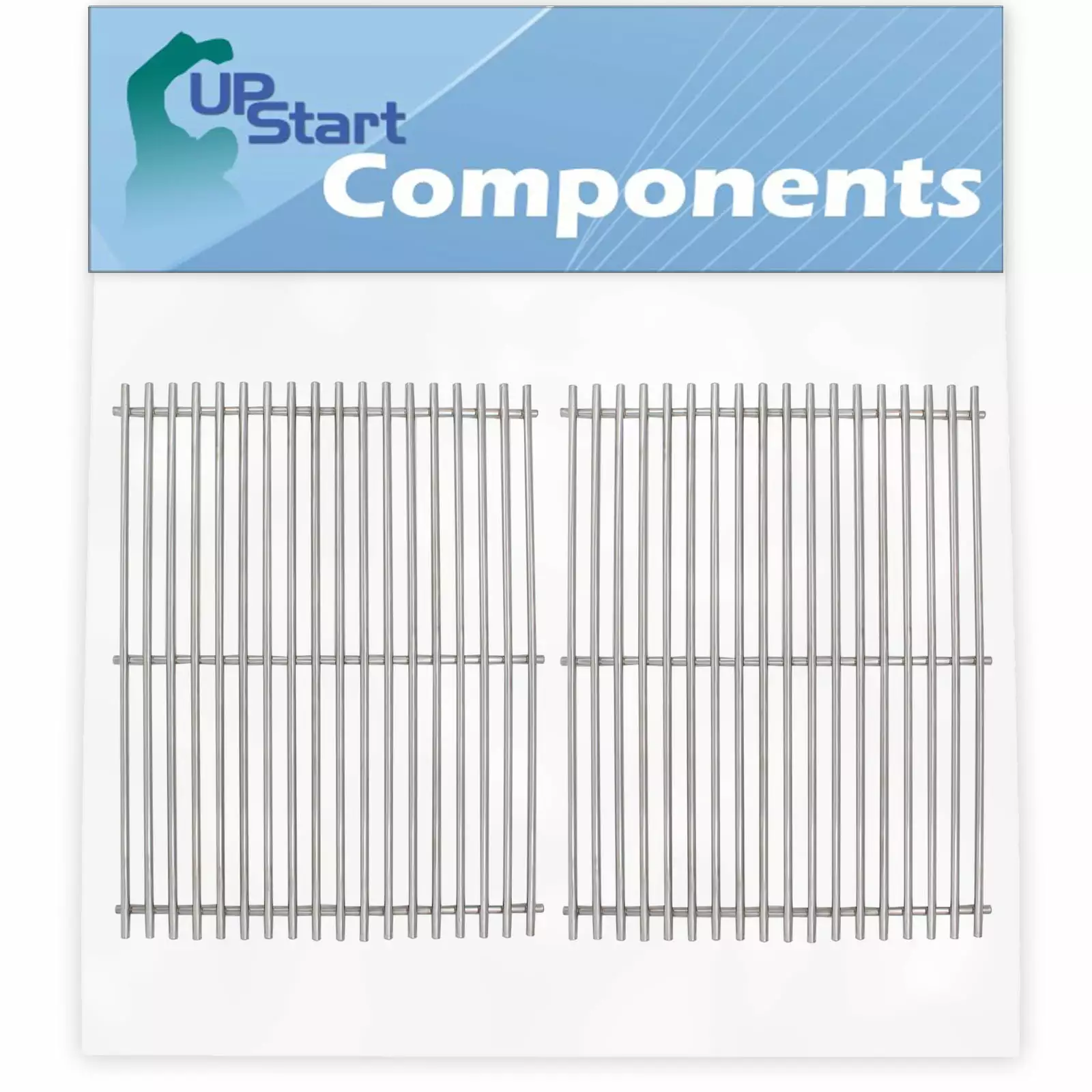 2-Pack BBQ Grill Cooking Grates Replacement Parts Uniflame GBC956W1NG-C Synergistic Stainless Steel Grid 17 UpStart Compon...