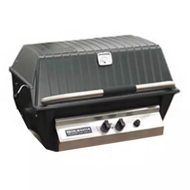 Broilmaster Luxury Grill Head Flare Busters Briquets Black Natural Gas