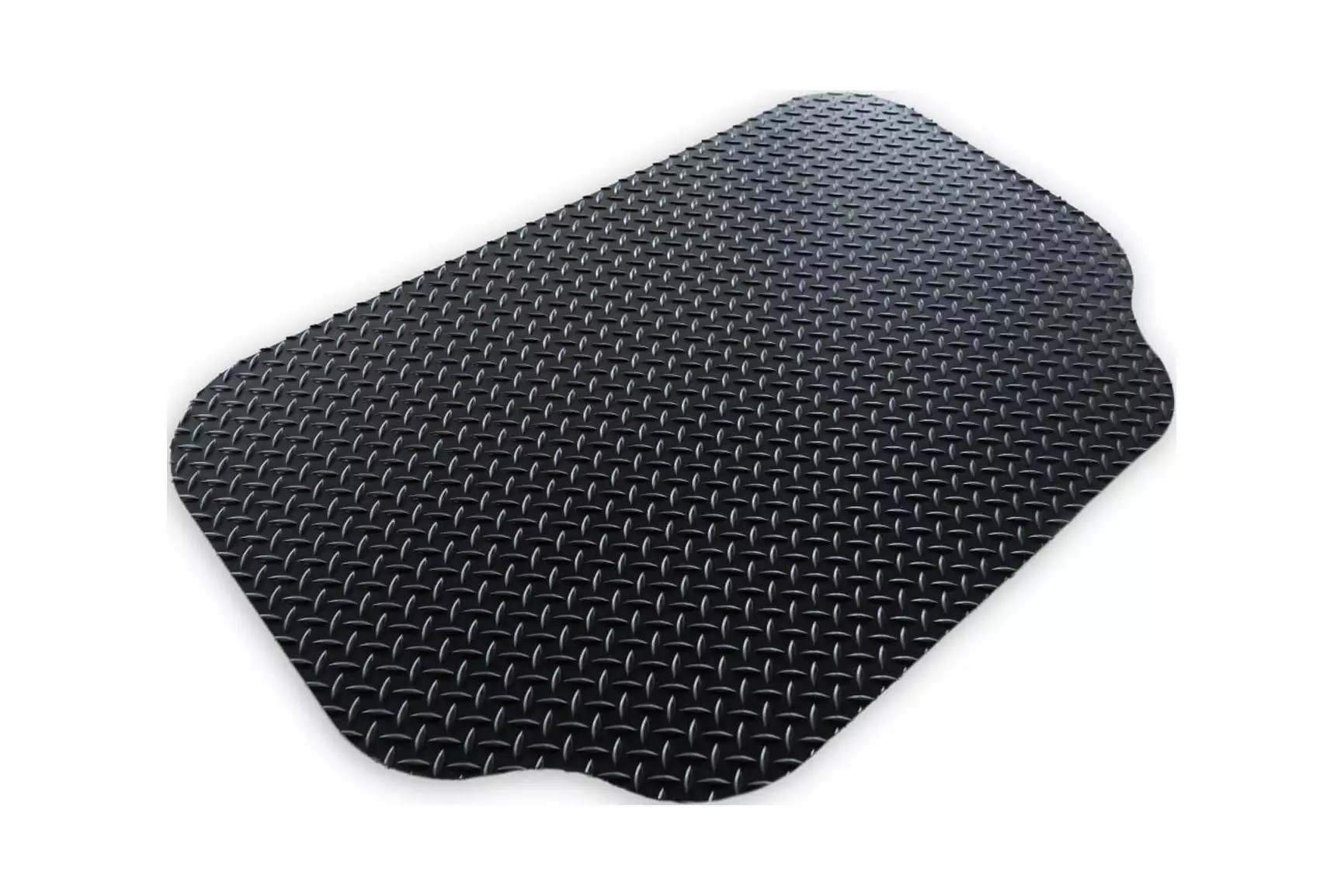 GrillTex Black Diamond Plate Under Grill Protective Deck and Patio Mat BBQ Gas Charcoal Grills 30x48