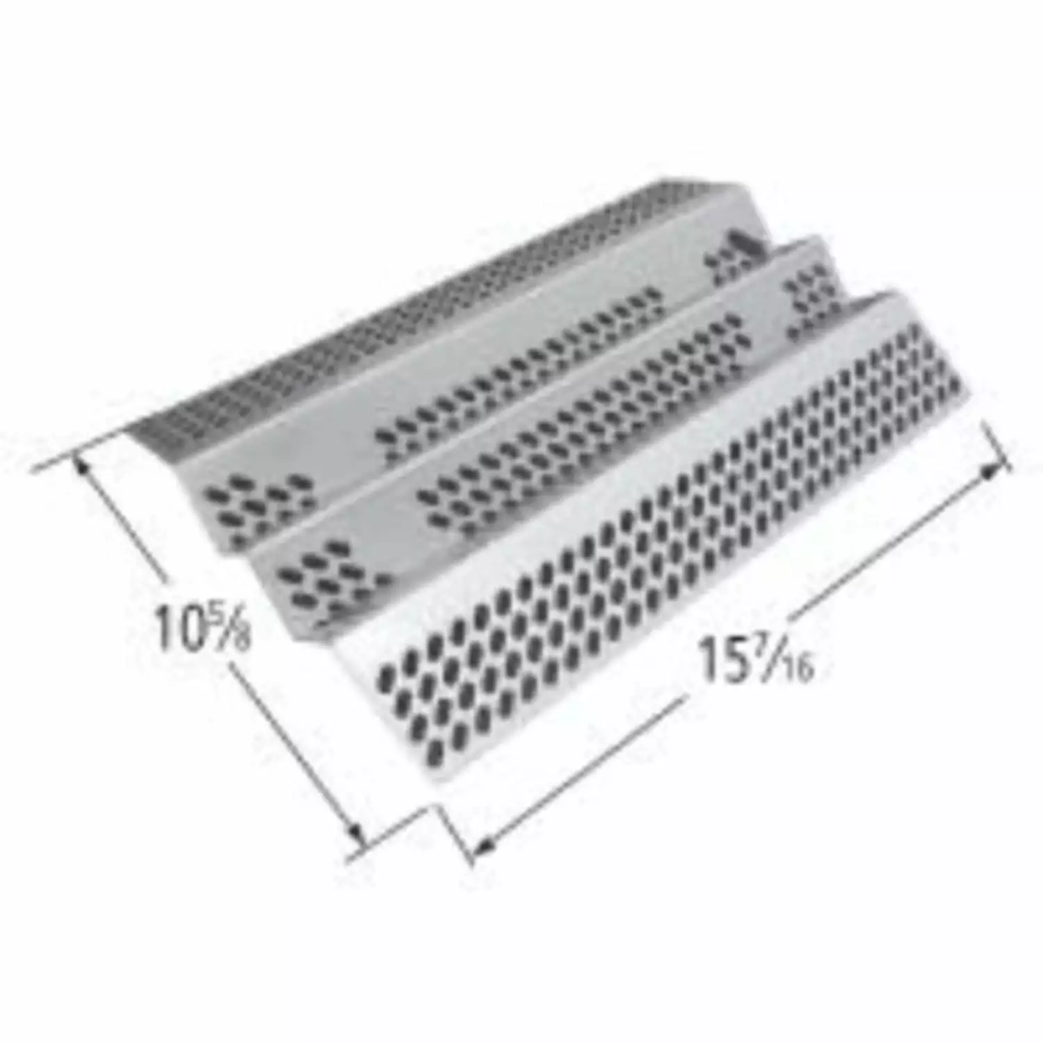 BBQ Grill Heat Plate Synergistic American Grills 15.7 x 10.6 Inches DIY