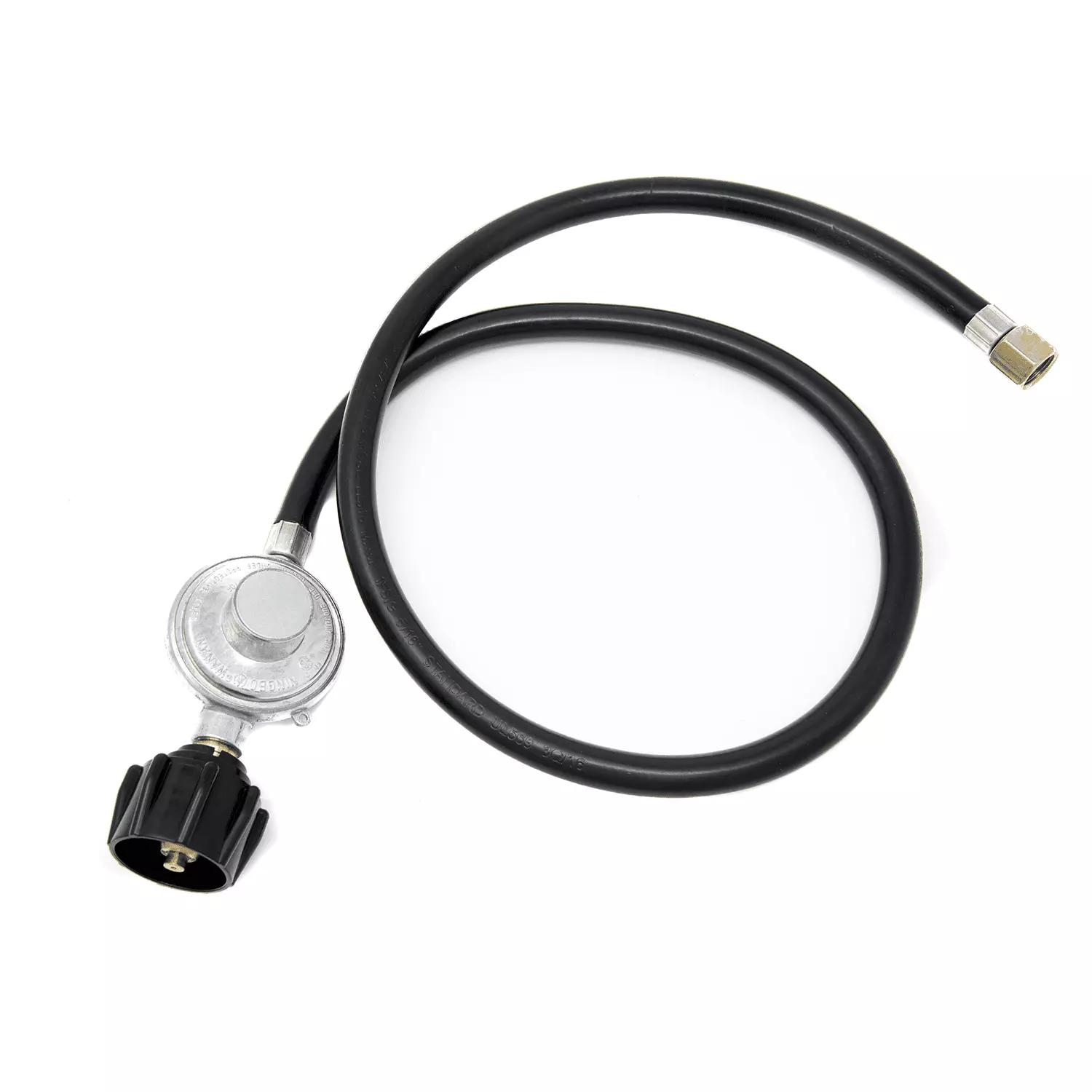 Gas One Heater Universal 3 Feet Propane Regulator and Hose QCC1 Gas Grill Fire Pit