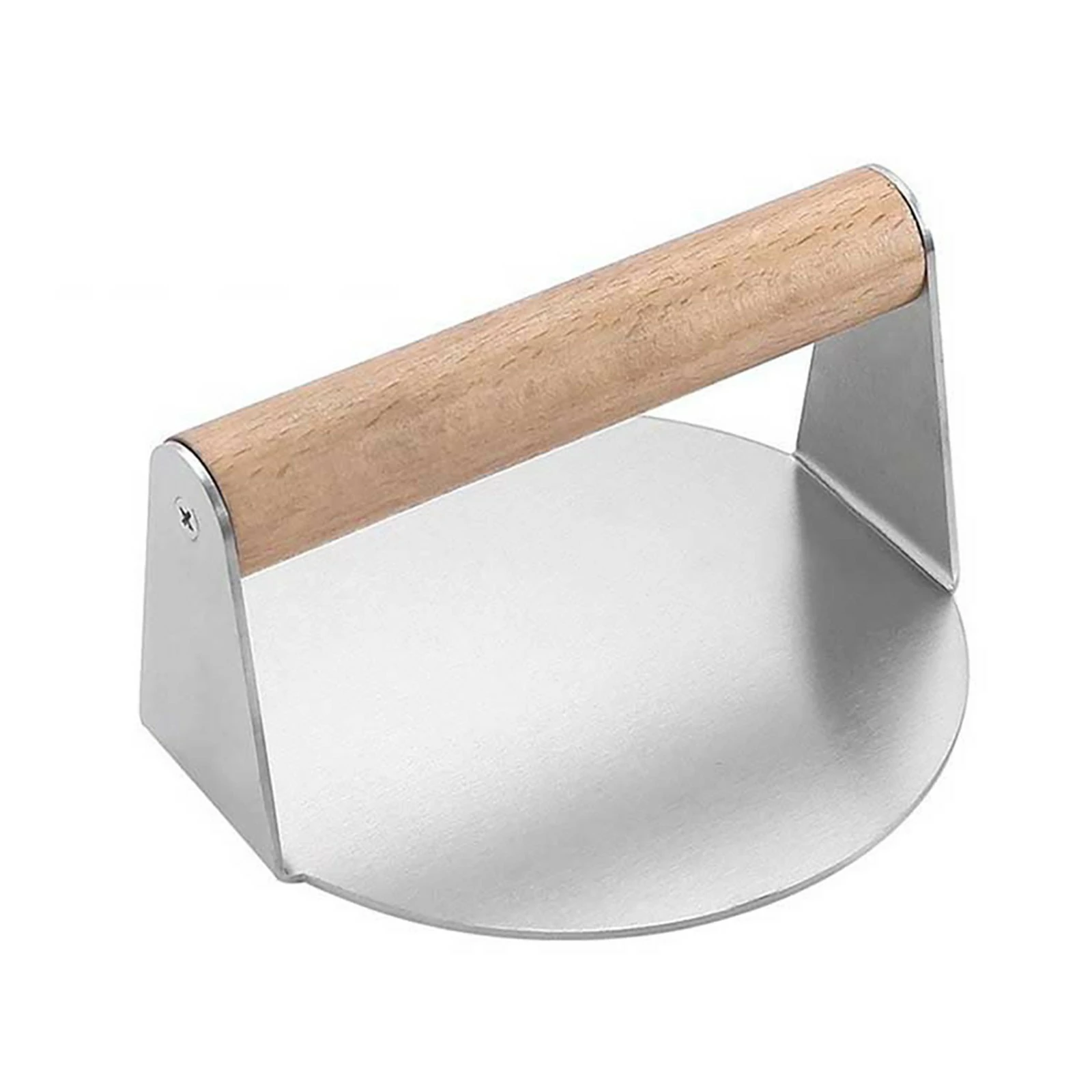 BAMILL Burger Press Flat Bottom Ground Meat Masher Grill Flat Top Grilling Tool