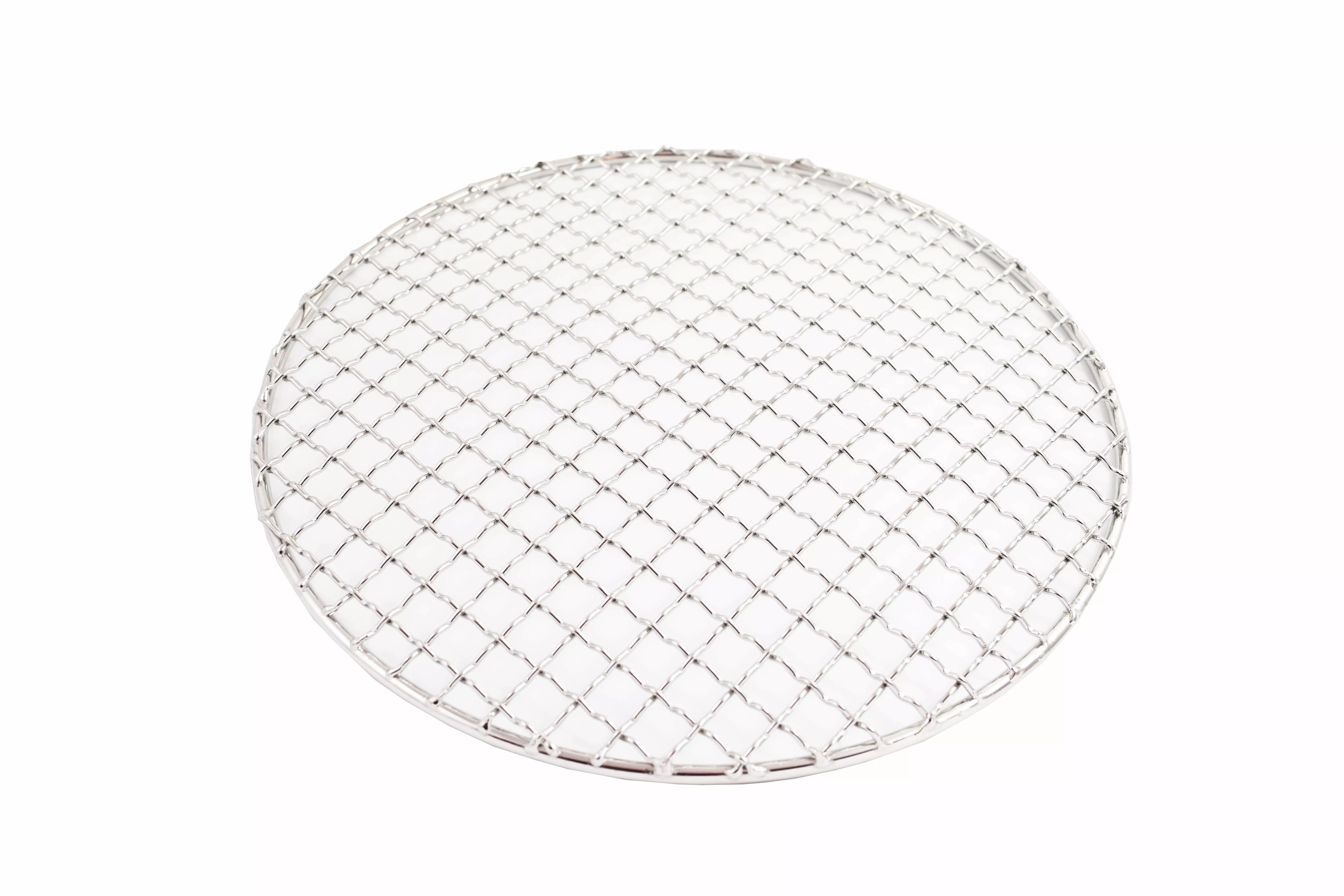 Sunrise Multi-Purpose Stainless Steel Barbecue Round BBQ Grill Net Mesh Rack Grate Sgroup Mesh No Foot 8 Sunrise Kitchen S...