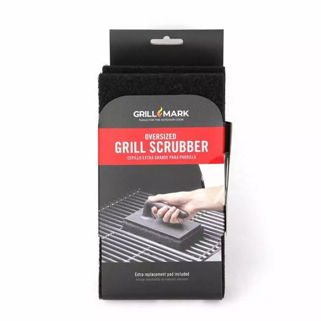 Grill Mark 8084093 Grill Scrubber 4.25 x 8 x 4.25 Inches BBQ Cleaning Tool Grillmark
