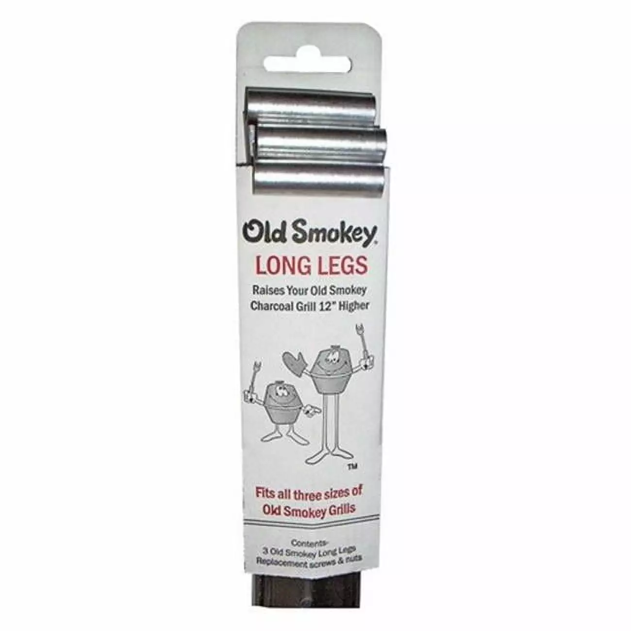Old Smokey 12 Inch Long Legs Outdoor Grill Stand Replacement Parts