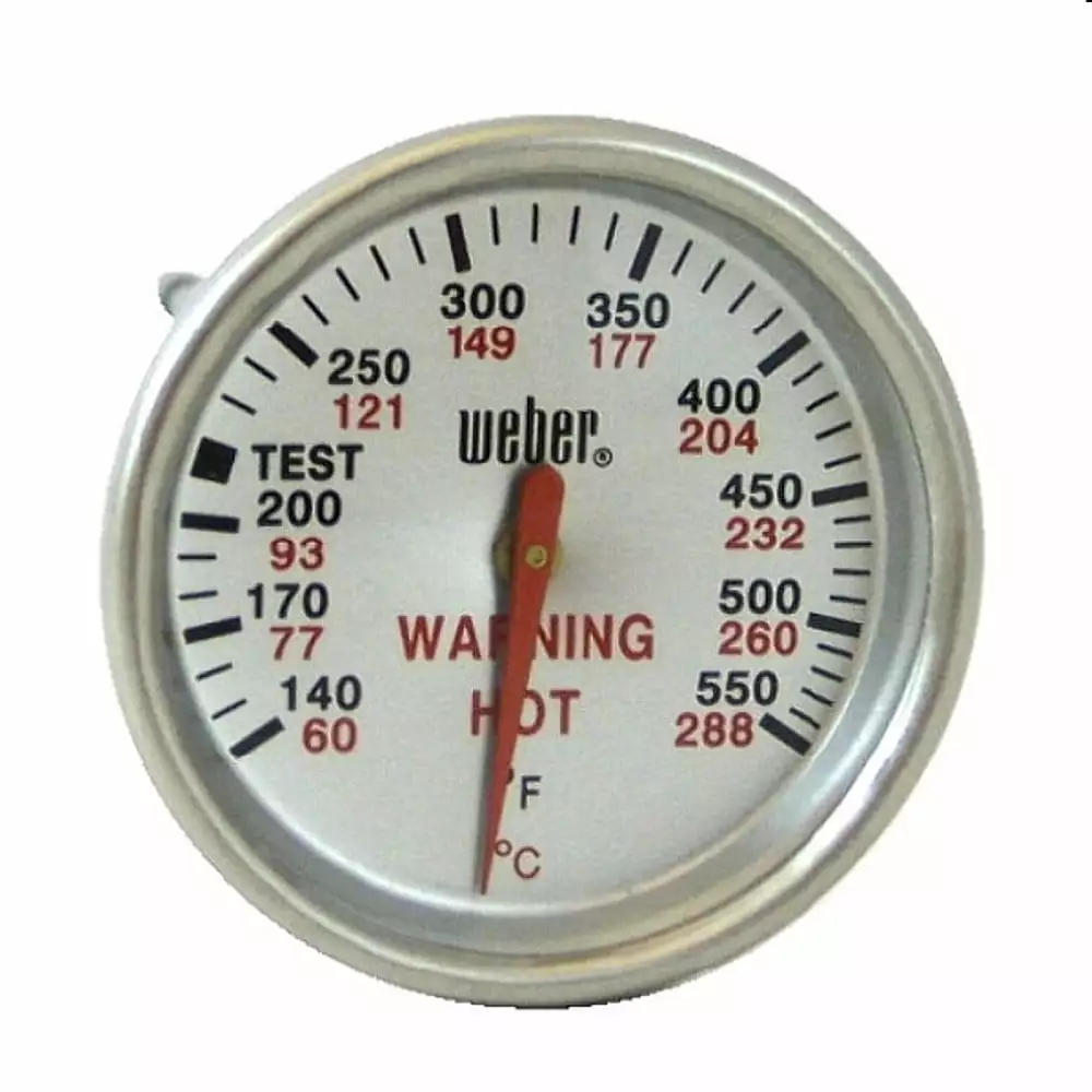 Weber 62538 Replacement Thermometer Weber Grills Thermometer Hole on Right Side Lid