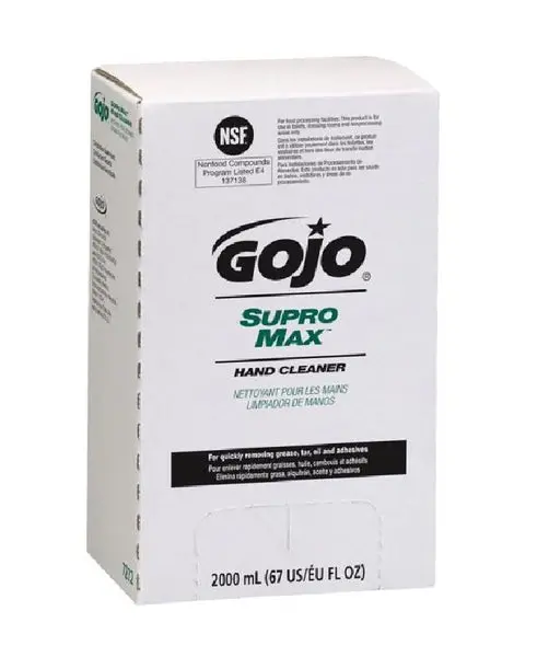 Go-Jo 7272-04 Gojo Supro Max Hand Cleaner 2000 Ml Tough Grime Removal
