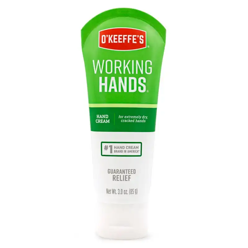 O'Keeffe's Working Hands No Scent Hand Repair Cream 3 oz Pack 5 Moisturizing Hand Cream