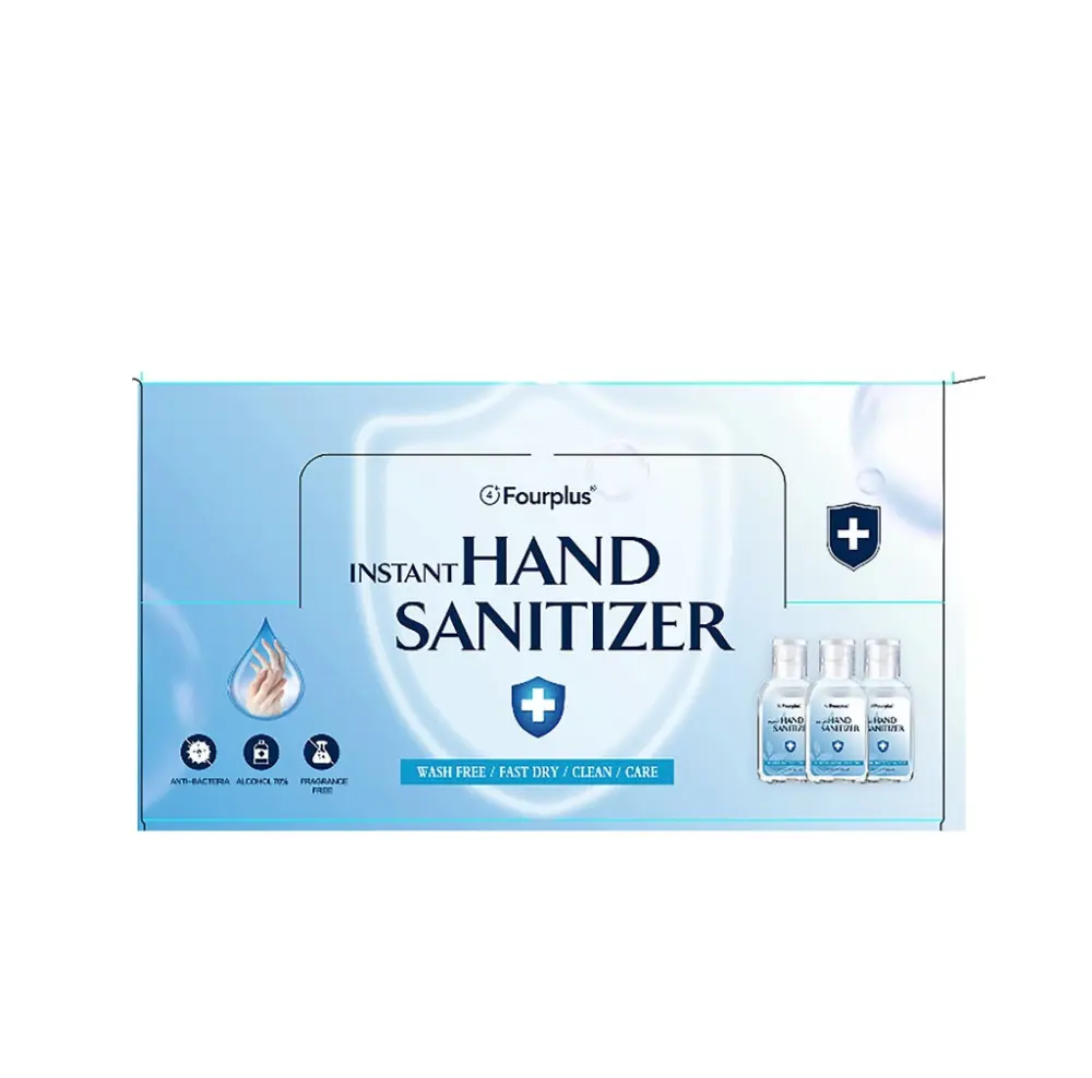 Fourplus FOURPLUS60ML Instant Hand Sanitizer 2 oz On--Go Hygiene
