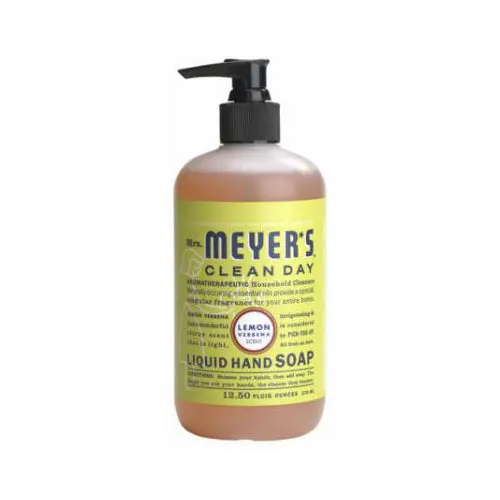 Mrs. Meyers Clean Day 12104 Liquid Hand Soap 12.5 Oz Lemon Verbena Scent Mrs Meyers Clean Day