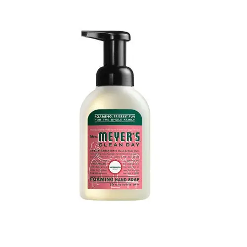 Mrs. Meyer's Foaming Hand Soap 10 Oz Refillable Bottle Pump