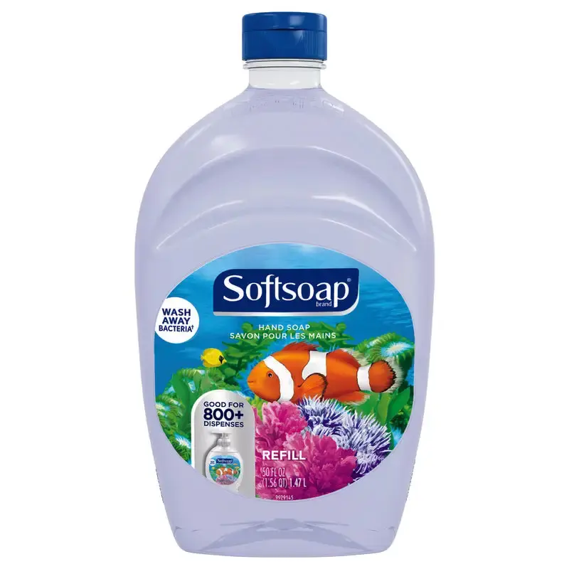 Softsoap Aquarium Fresh Scent Liquid Hand Soap Refill Pack 6 50 oz