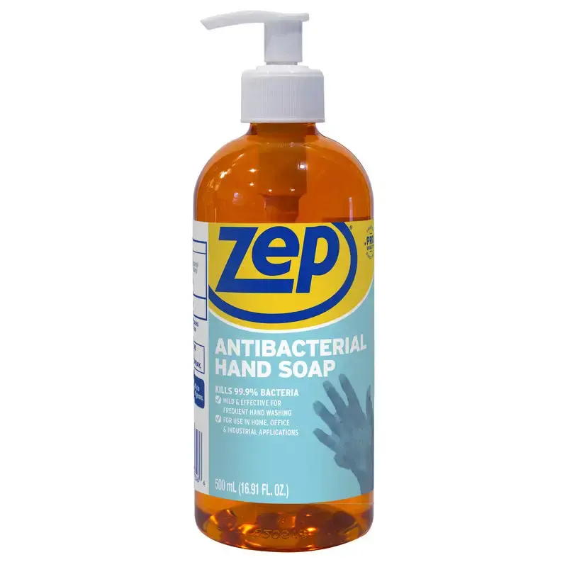 Zep Fresh Scent Antibacterial Hand Soap 16.9 oz Pack 12 Bottles