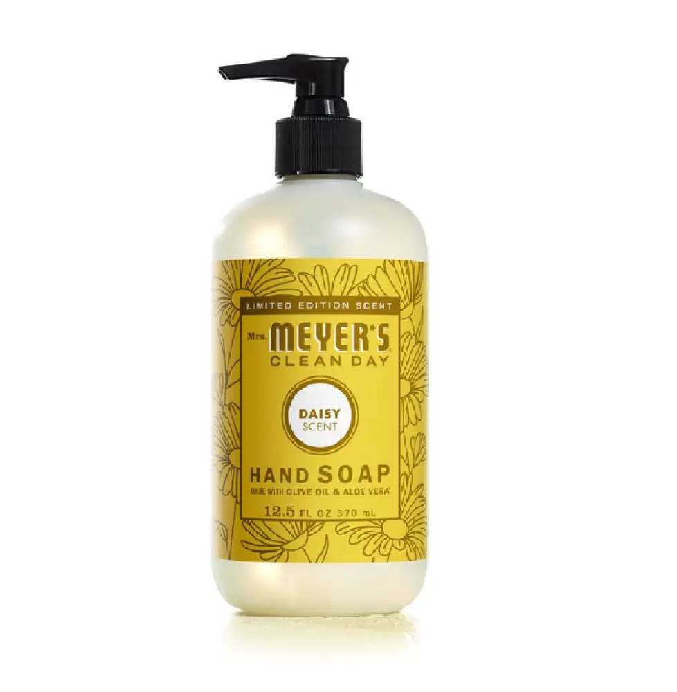 Mrs. Meyer's 11432 Clean Day Daisy Gel Hand Wash Gentle and Effective Cleaning