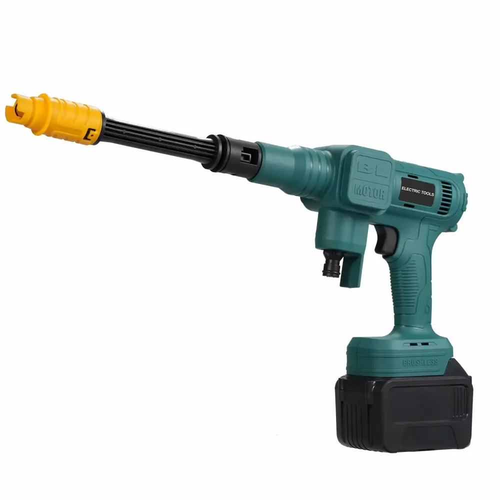 Battery Powered Handheld Cleaner 652 PSI 6--1 Nozzle Water Pressure Washer Car Fence Floor Travel-Friendly Us