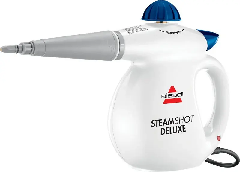 Bissell 4171G Handheld Steam Cleaner and Sanitizer, 120 V, 1000 W, 6.6 oz Tank, Snow
