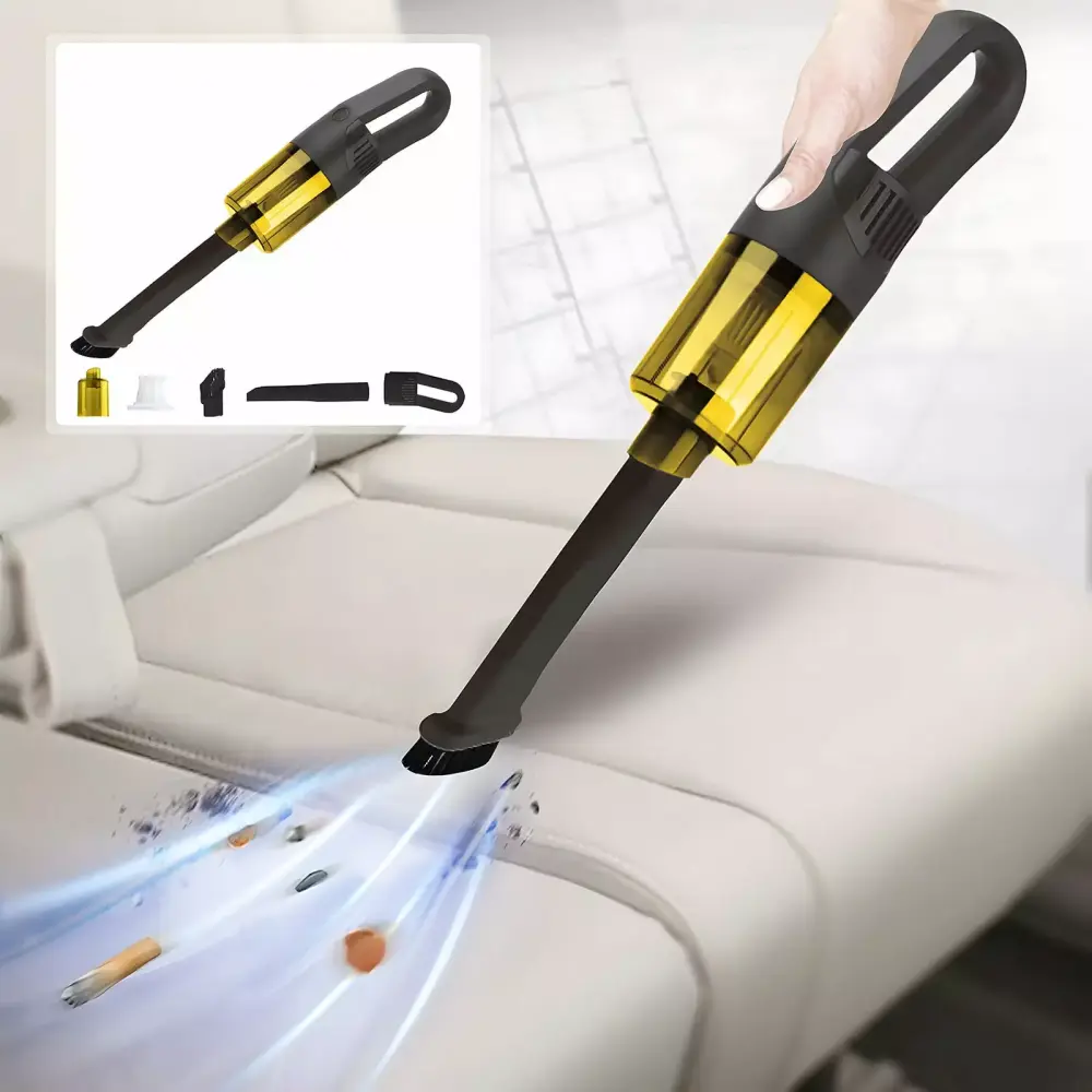 Dopebox Handheld Vacuum Cleaner Strong Suction Pet Hair Home and Car Cleaning (Black)