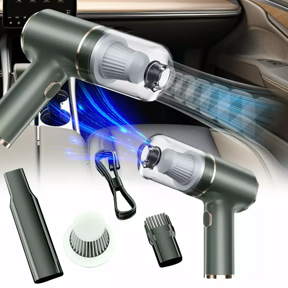 Dopebox Wireless Handheld High Power Blowing and Suction Pump Home and Car Cleaning