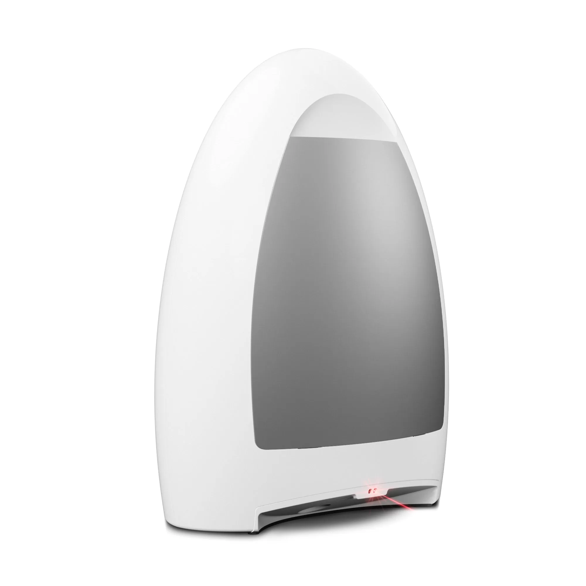 EyeVac Home 1,000-Watt Automatic Touchless Stationary Vacuum Designer White Easy Cleaning