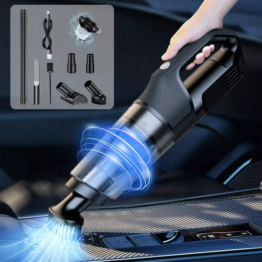 STARLAN Large Capacity Handheld Vacuum Cleaner Rechargeable High-power Car and Home Vacuum Cleaner