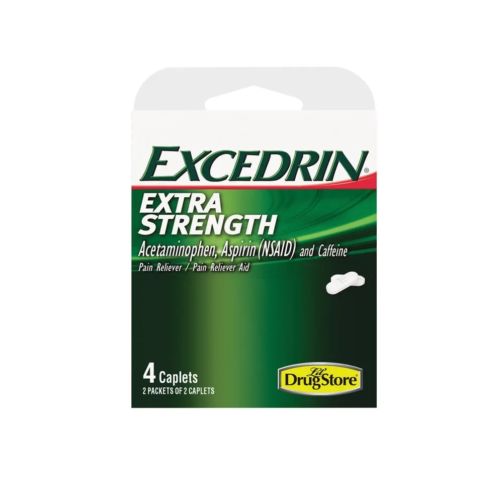 Excedrin 97102-D Lil Drugstore Pain Reliever 4 ct Headache Relief