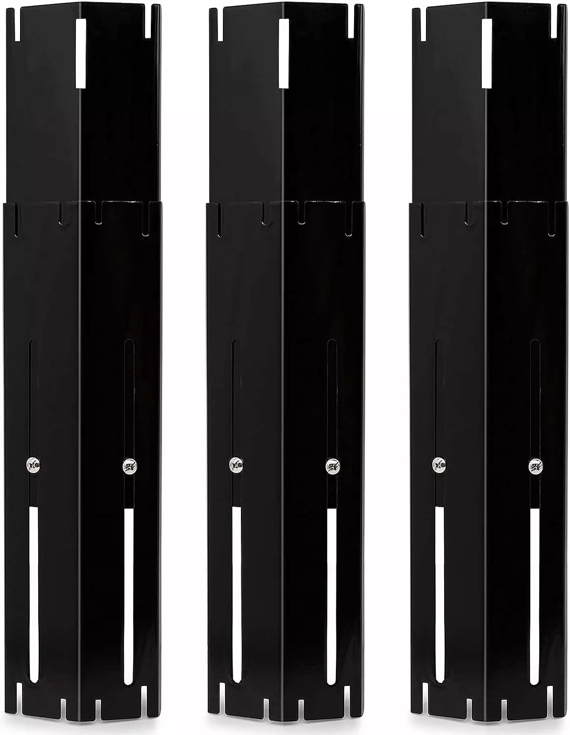 Adjustable Porcelain Steel Grill Heat Plate Shield Replacement 11.75-20L 3 Pack Quickflame