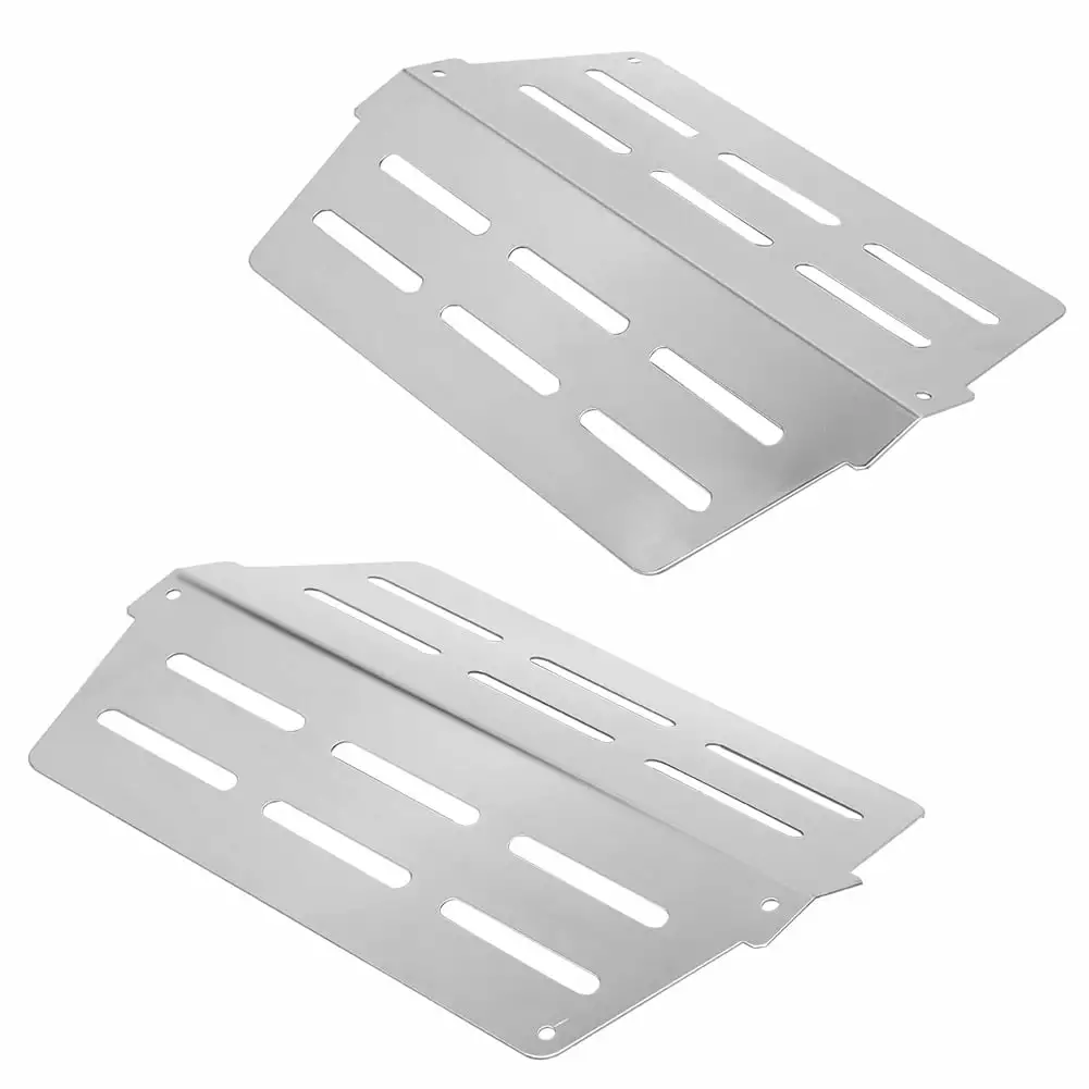 ACOUTO 13 Universal Grill Replacement Parts Stainless Steel BBQ Gas Grill Heat Plate Tent Replacement Fit Genesis 300 Seri...