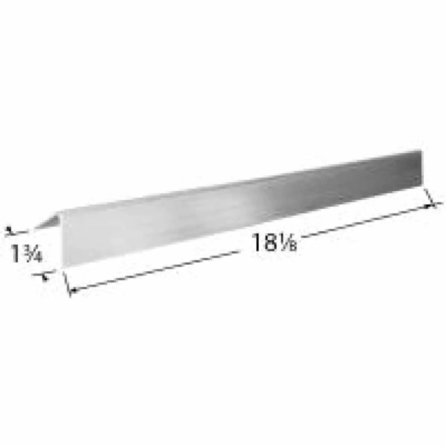 BBQ Grill Synergistic Weber Grills Heat Plate 6 Piece SS BCP93861-6 Bbq Classic Parts