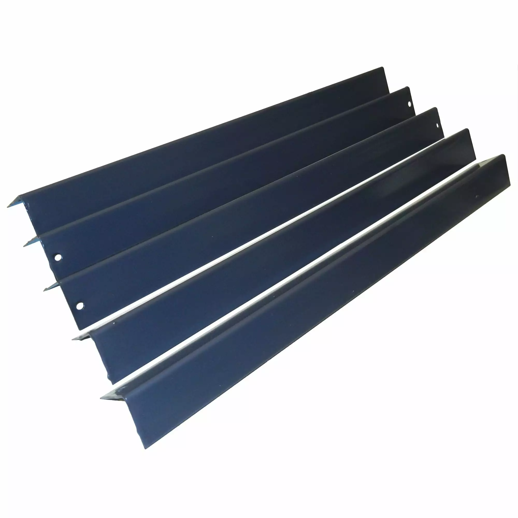 5pc Black Heat Plate Replacement Weber Gas Grills 23.25 Inches Contemporary Home Living