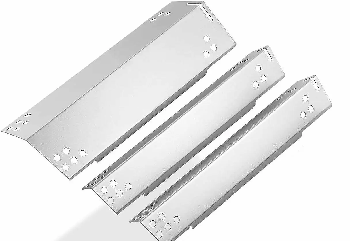 Dyna-Glo 3-Burner Gas Grill Heat Plate Replacement Parts Models DGH373CRP DGH353CRP DGH371CRF Porcelain Steel Quickflame