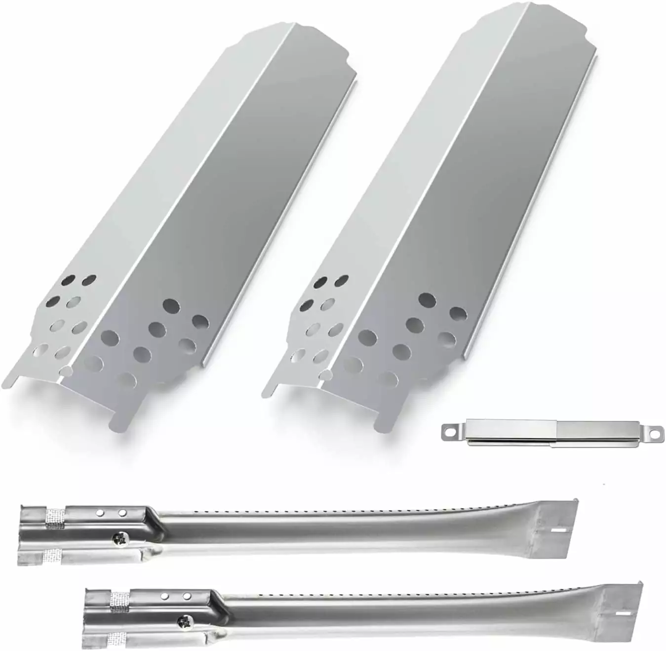 Stainless Steel Replacement Heat Plates and Burners Charbroil Timeless 280 2-Burner Quickflame