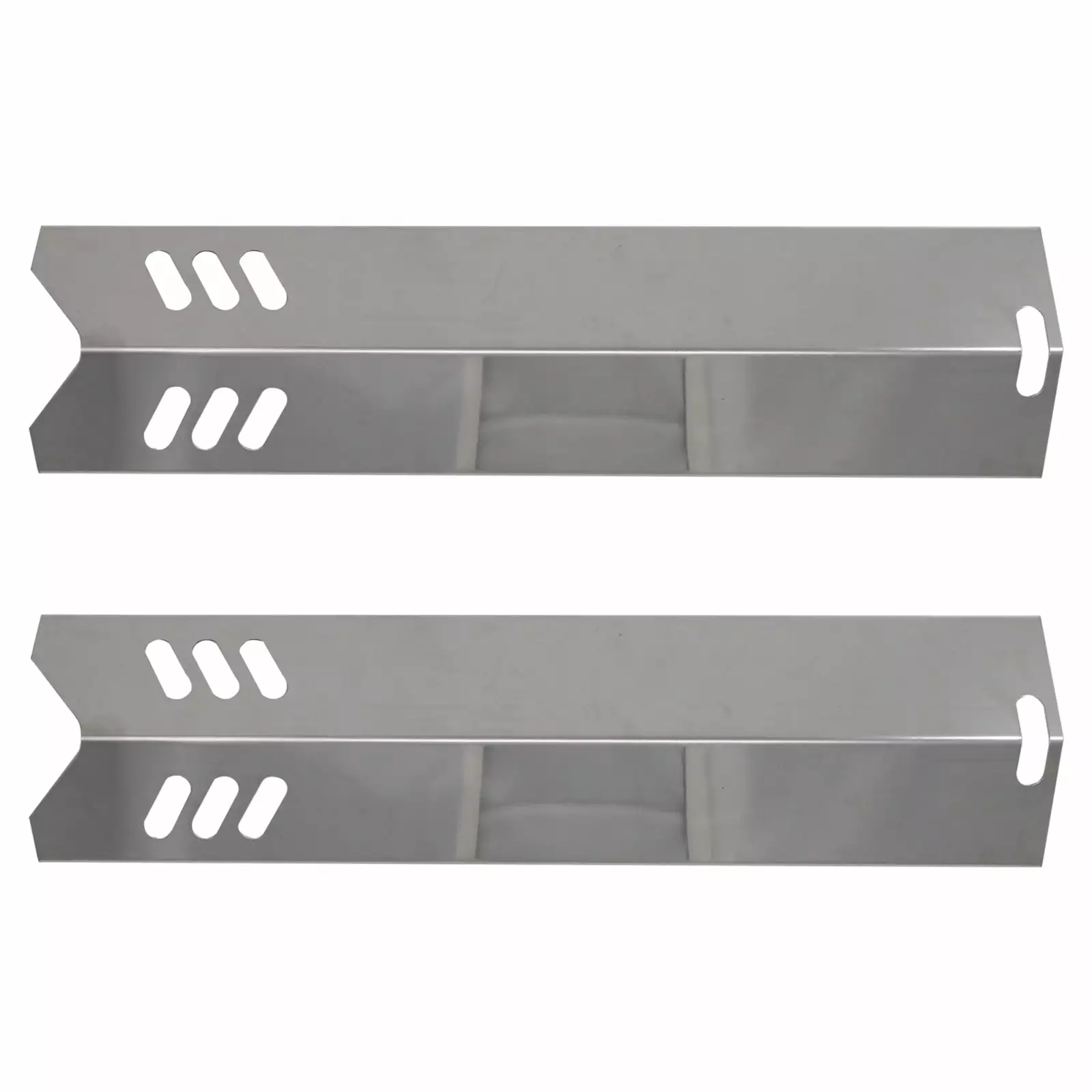 2-Pack BBQ Grill Heat Shield Plate Tent Replacement Dyna-Glo DGB494SPB Models UpStart Components