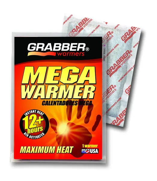 Grabber MWES10 Maximum Heat Mega Warmer Big Pack 12+ Hours 10-Count Long-Lasting Warmth