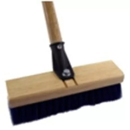 Quickie 266 Heavy Duty Deck Scrub Brush 54 Inch Outdoor Cleaning